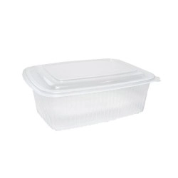 miniature Barquette plastique micro-ondable à charnière