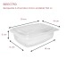 Barquette plastique micro-ondable à charnière 750 cc dimensions