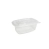 Barquette plastique micro-ondable à charnière