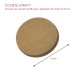 couvercle carton 90 mm pour gobelet de  12oz