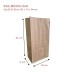Sac Kraft brun SOS 18x11x34 dimensions