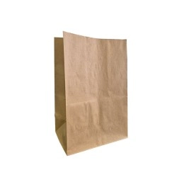 miniature Sac Kraft brun SOS