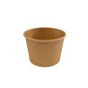 Pot kraft pour glace ou soupe 98 mm