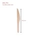 couteau bois ciré