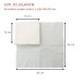 serviette papier blanc 30x30 cm 2 pli