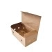 Boite carton kraft chicken