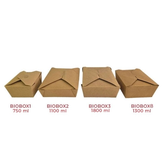 Gamme boite carton kraft biobox