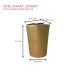 Pot à pâtes kraft brun 960 ml dimensions