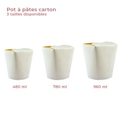 miniature Pot à Pâtes Carton