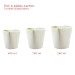 Pot à pâtes carton 3 tailles