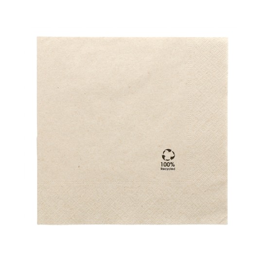 Serviette 39x39 2 plis ouate recyclée