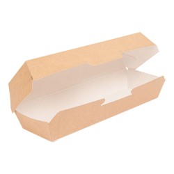 miniature Boite en carton pour hot-dog en micro-cannelure