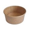 Bol salade carton brun