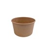 Pot kraft brun 114mm