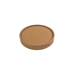 miniature Pot kraft pour glace ou soupe 98 mm
