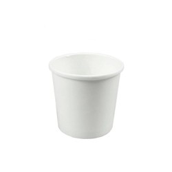 miniature Pot à Soupe Carton Blanc