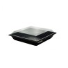Barquette salade carrée Takipack + couvercle