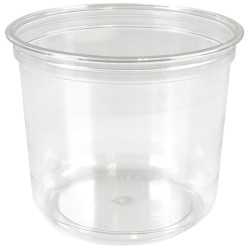 miniature Pot Rond Plastique Alimentaire