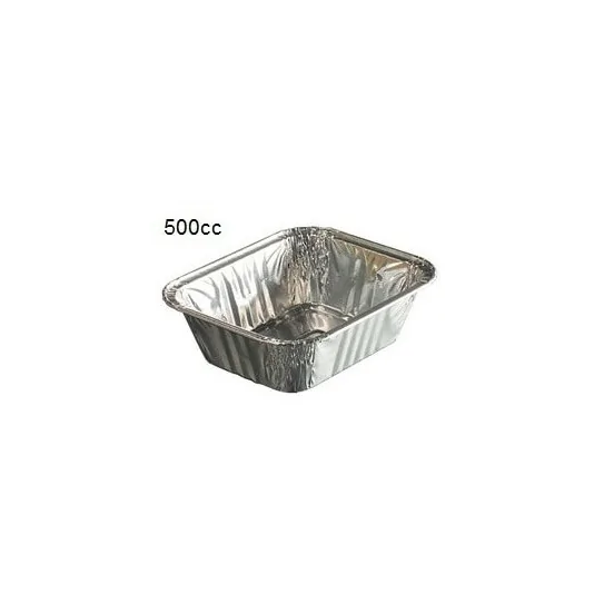 Petites barquettes aluminium 500cc