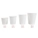 Gobelet Carton blanc 4 tailles
