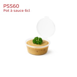 miniature Pot à sauce 6 cl PP