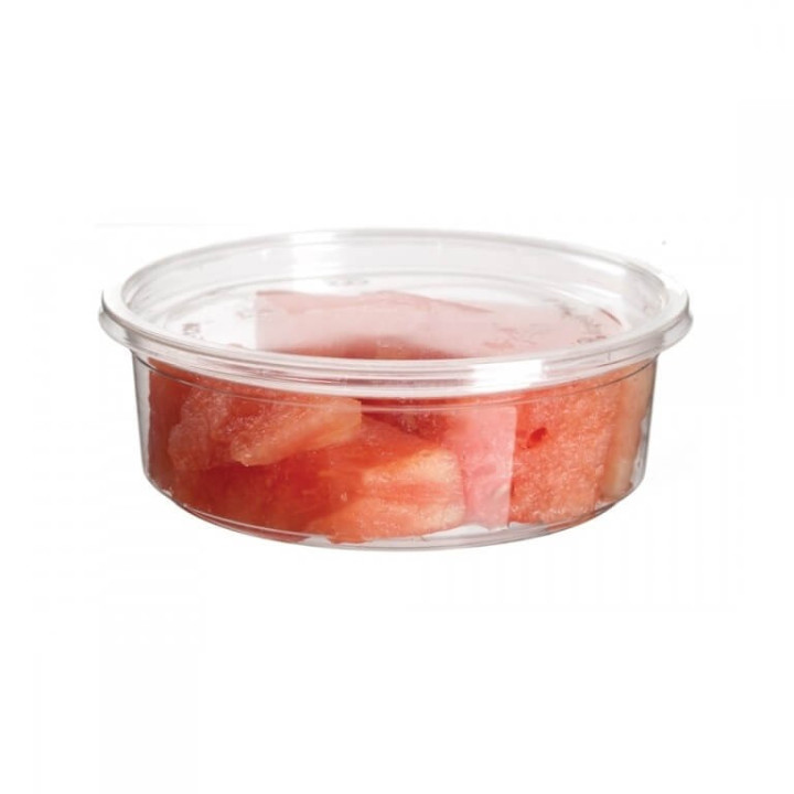Pot Rond Plastique Alimentaire 240 cc