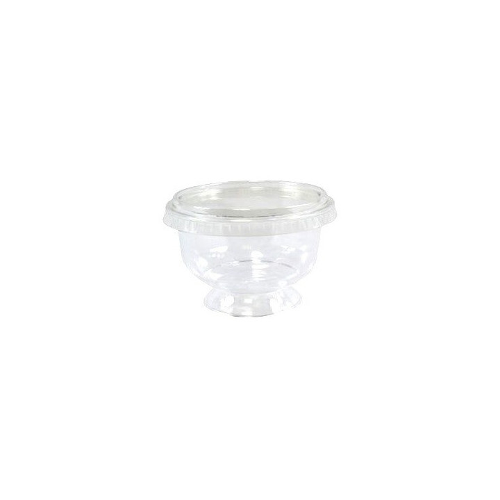 Coupe Dessert Cristal Bella + couvercle plat (vide)