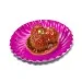 Mini assiette carton rose