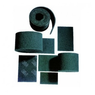 Fibre verte en rouleau