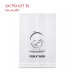 Sac poulet papier blanc avant