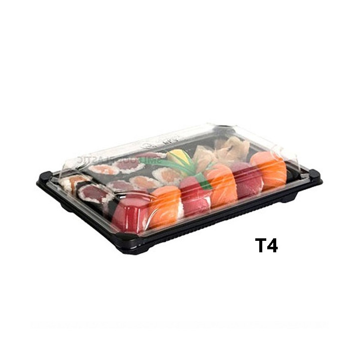 Barquette Sushi + couvercle BS_4V_S