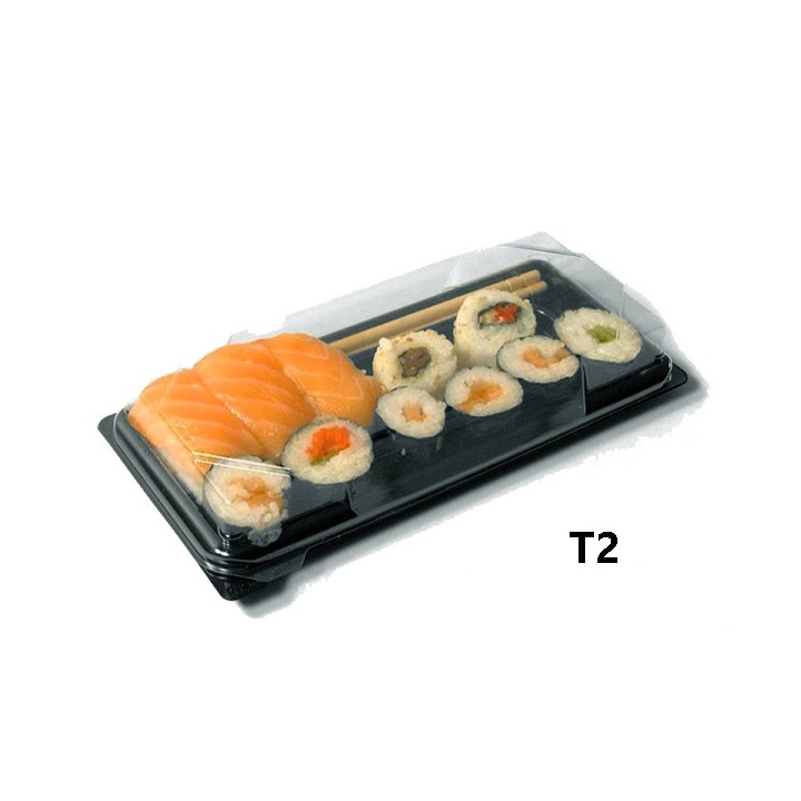 Barquette Sushi + couvercle BS_2V_S