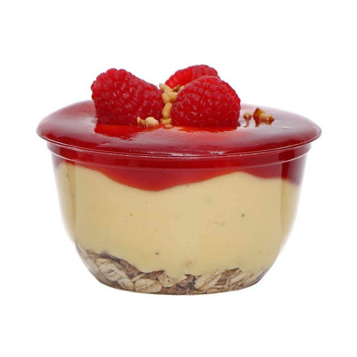 Coupe à dessert ECO Cristal framboise