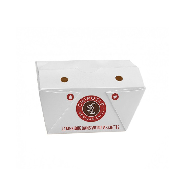 Boite carton ventilée