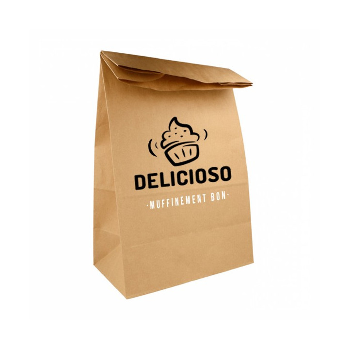 Sac SOS brun personnalisé
