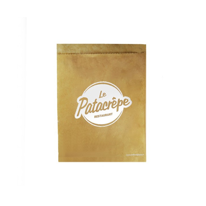 Pochette crêpe papier personnalisée
