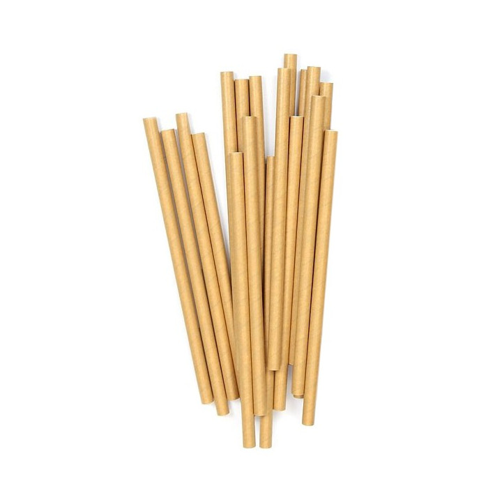 Pailles carton papier kraft