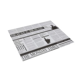 miniature Papier ingraissable rectangle Newspaper