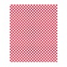 Papier ingraissable rectangle Damier