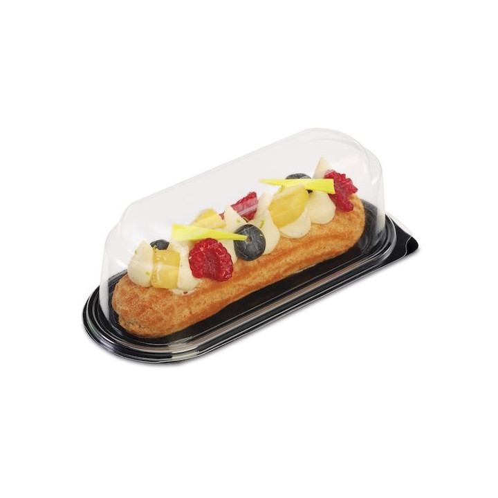 Boite éclair fond noir en plastique