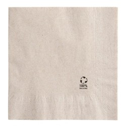 miniature Serviette marron écologique