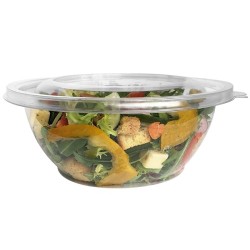 miniature Bol Salade Plastique Rond Plat