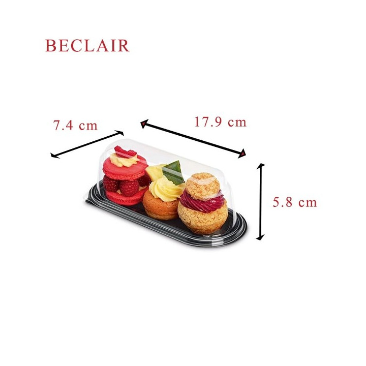 Boite éclair fond noir-dimensions