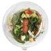 Bol Salade Plastique Rond Plat (vue de desssus)