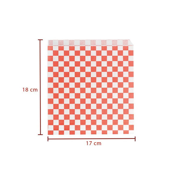 Papier-ingraissable-ouvert-Damier-Rouge-1718