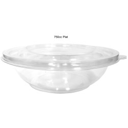 miniature Bol Salade Plastique Rond Plat