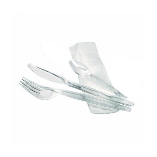 Kit Couverts Plastique 4 en 1