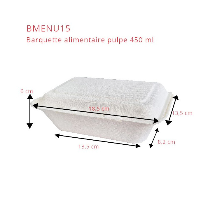 Barquette-alimentaire-pulpe-écologique-dimension