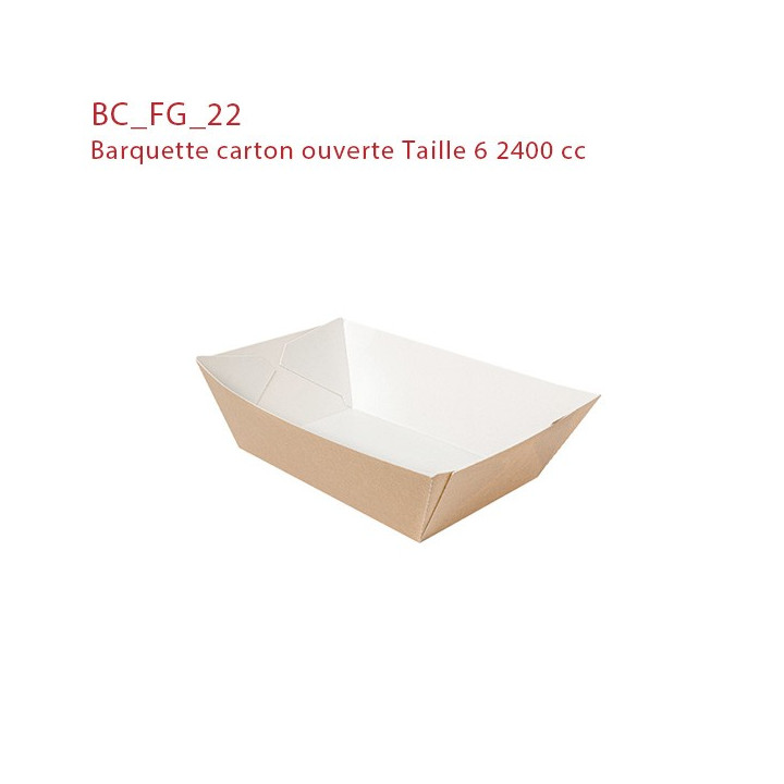 Barquette Carton Kraft BC_FG_22