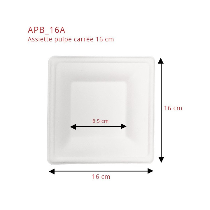 Assiette-carrée-pulpe-16-cm-dimensions